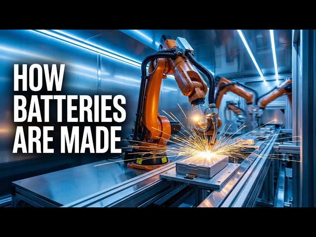 How Smartphone Batteries Are Assembled and Tested | Inside the Modern Production Line