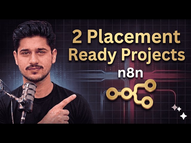 Master n8n Automation: 2 Practical Projects to Get Hired as AI Agent Developer 🤖 | Automation Course