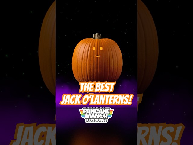 The BEST Jack O’Lanterns for Halloween! 🎃 #preschool #kidssongs #kidsvideo #halloween #pumpkin