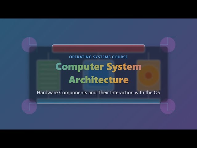 💻 Computer System Architecture Explained for Beginners!