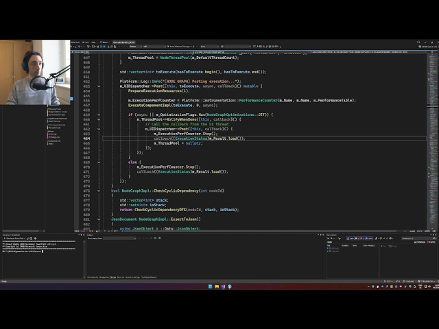 C++ raw coding - implementing multithreaded subgraph execution