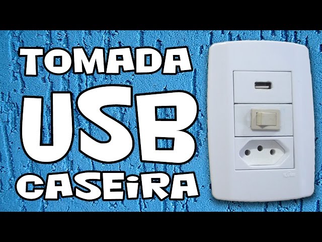 How to make a homemade USB outlet!