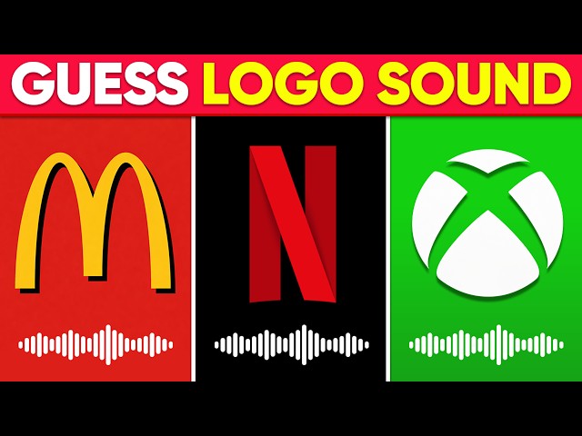 Guess The Logo Sound 🤔🍏🔊  McDonald’s, TikTok, Netflix, Pepsi 🥇 ~ Ultimate Logo Quiz
