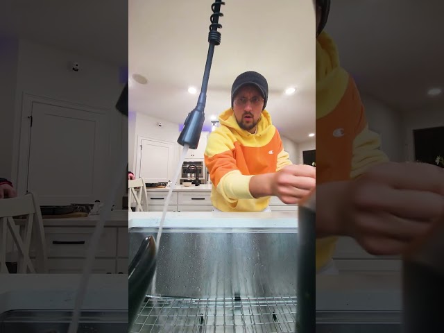 Dodging Meme Fail (Our Sink Faucet is ALIVE) #shorts