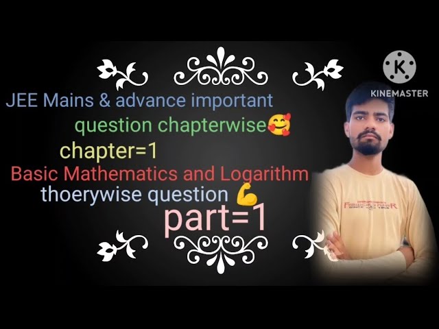 JEE Mains & advance important question Math chapter=1 Mathmatical tools #theothersideofmakebelieve 🙏