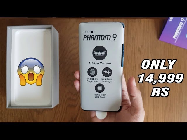 Tecno Phantom 9 Unboxing, PUBG Gaming & Camera in Detail