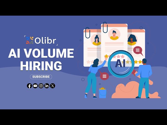 Scale Your Hiring with AI | Olibr AI Hiring Tool | Top AI in Recruitment