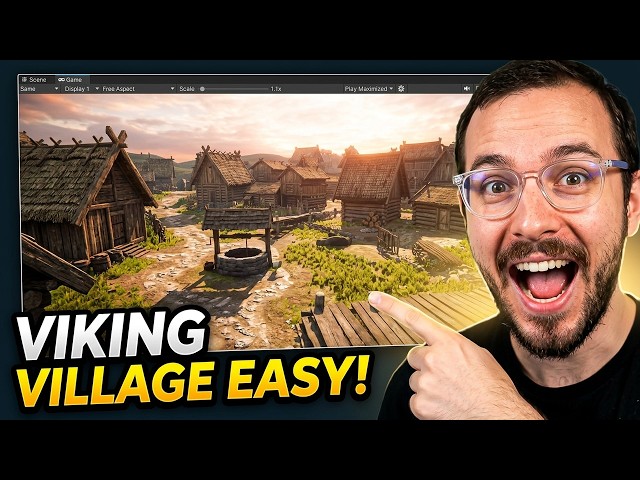 How I build this amazing Viking Village in Unity | Full Tutorial