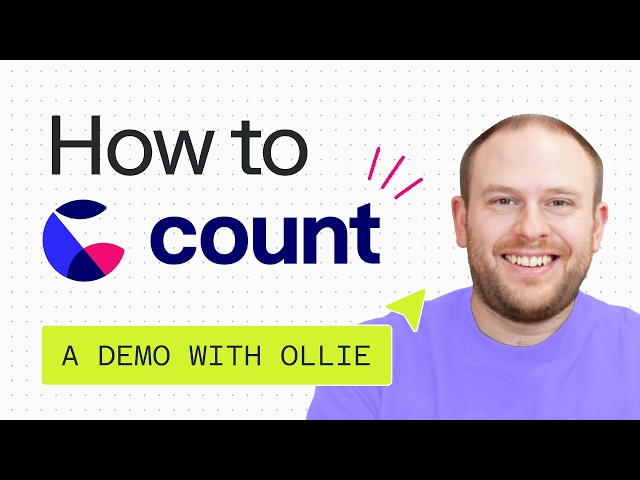 Count Demo: modern BI, without the chaos