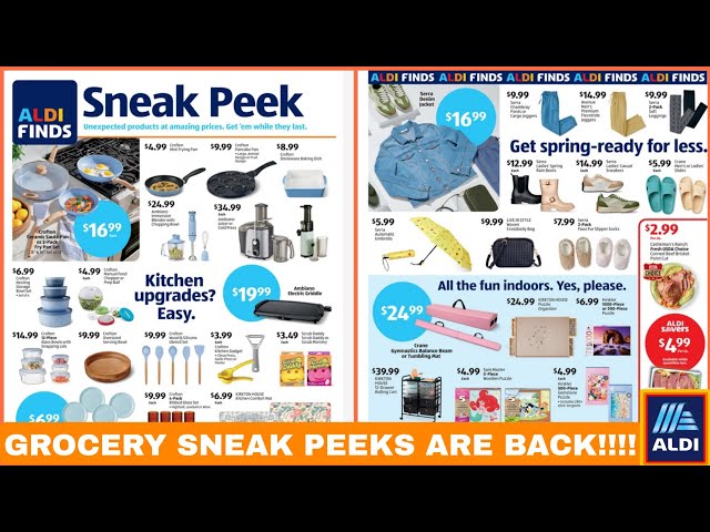 ALDI AD SNEAK PEEK 2/26/2025 - 3/4/2025
