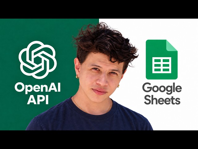 OpenAI API to Google Sheets using Apps Script (GPT-5 Answers with Row Context)