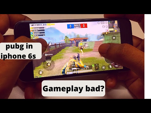 Pubg in iphone 6s (2020) || Tamil