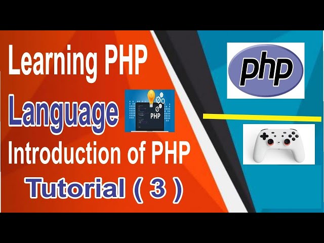 PHP Tutorial for Beginners-Full Course