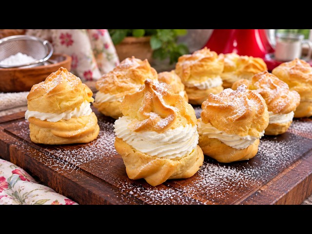 Stop Making Cream Puffs Like That! This Simple Method is 1000× Better!
