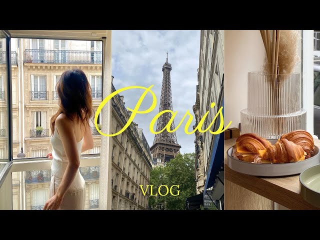 4 days in Paris 🇫🇷 cafes, bakeries, sunset at eiffel tower 巴黎旅行日记