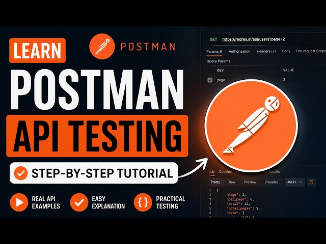 Learn Postman API Testing (Step-by-Step Tutorial)