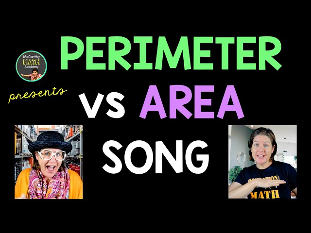 🎵 Perimeter and Area Song 🎵 - [3rd, 4th, & 5th]
