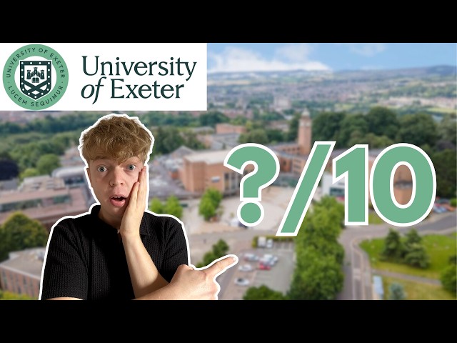 Rating University of Exeter IN PERSON (Campus Tour, Accommodation, Nightlife & More)