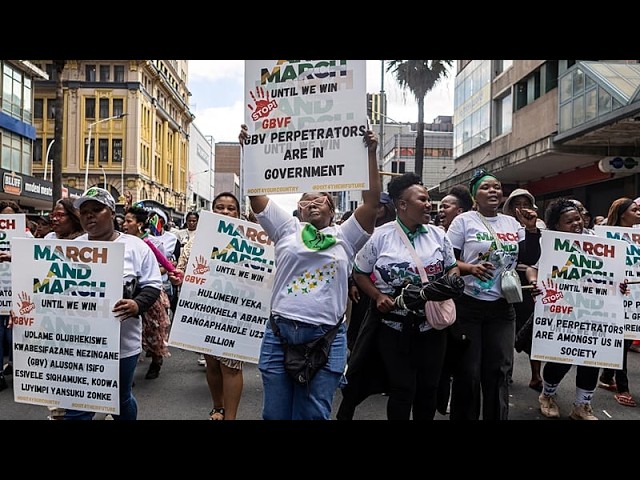 'No backing down': S.African anti-migrant protesters vow to keep marching