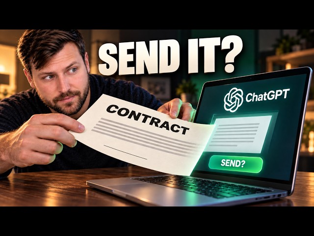 I Tried Sending a Real Contract Through ChatGPT