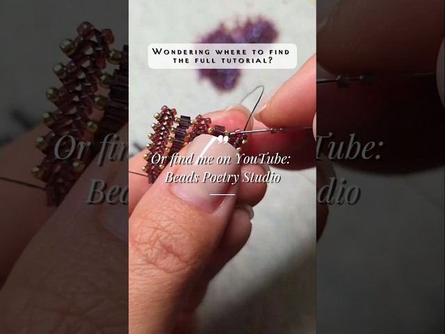DIY Herringbone Bracelet Tutorial | Miyuki Delica, Toho & 2mm Glass Beads