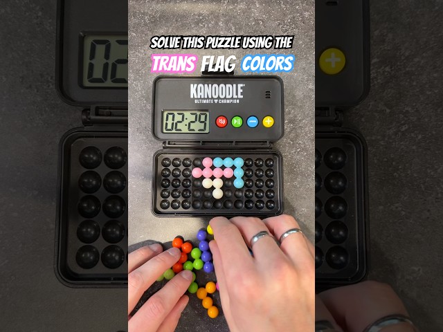 An INCREDIBLY Challenging Puzzle Using the Trans Flag Colors 🏳️‍⚧️