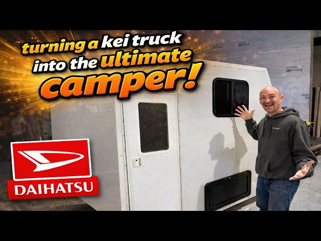 We’re Almost DONE! KEI Truck Camper Bed, Shelf & Cooktop DONE! #KEITruckCamper #JapaneseMiniTruck