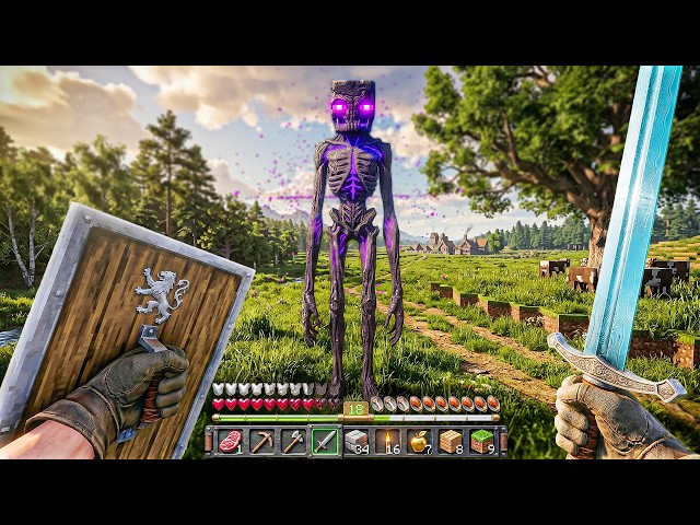 Minecraft, But Everything I Touch Turns Realistic