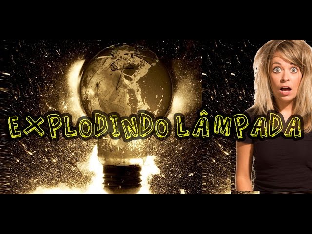 EXPLODINDO LÂMPADA NO MICROONDAS  COM MARCELA TAVARES