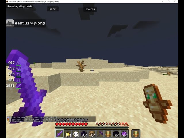 Minecraft CRYSTAL PVP