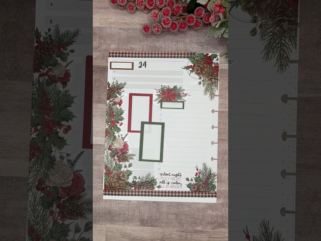 #planmas Day 24 of 31 Days Daily Planning
