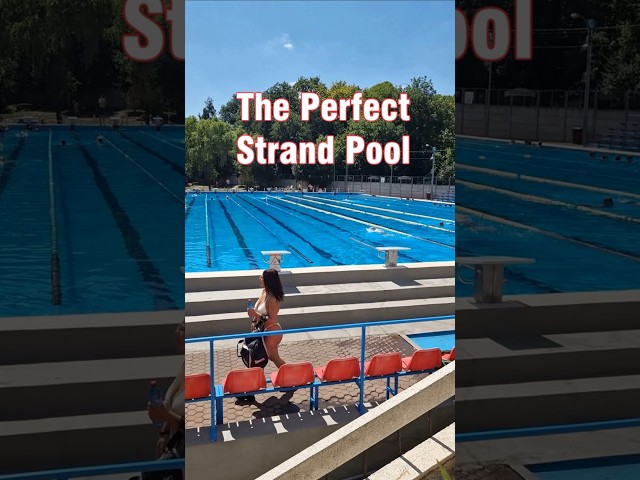 Perfect Summer Day at the Outdoor Pool in Cluj Swimming Complex ☀️🏊