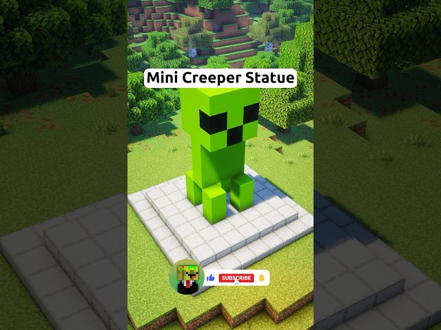 Mini Creeper Statue!