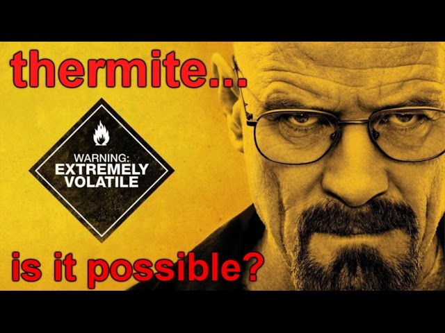 Breaking Bad: Thermite from a toy, is it possible?