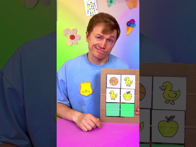 ¿Qué imágenes combinan? 🤔🍭 ¡Divertido reto DIY de parejas!
