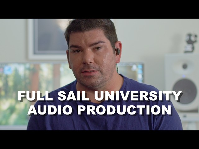 Taking Audio Production at Full Sail (Bachelor Degree Online)