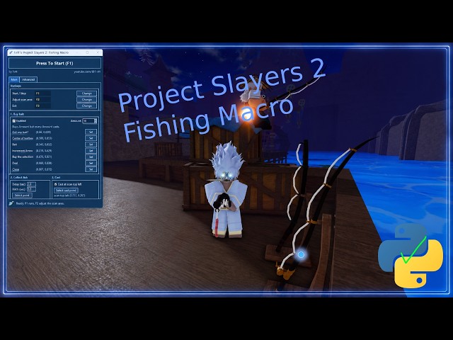 Project Slayers 2 Ultimate Fishing Macro
