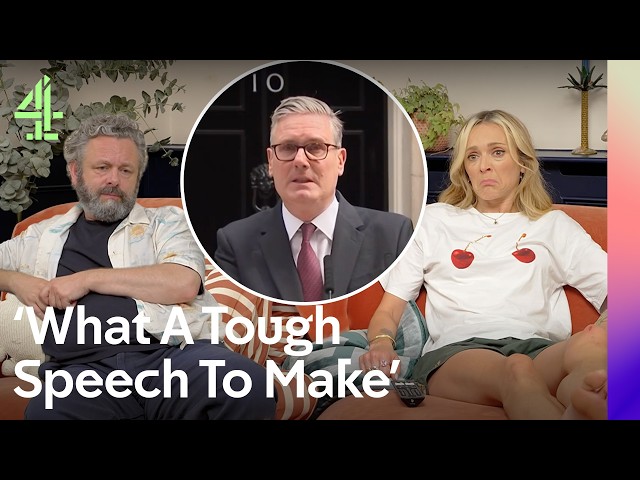 Celebrity Goggleboxers React To PM Stepping Down | Celebrity Gogglebox | Channel 4