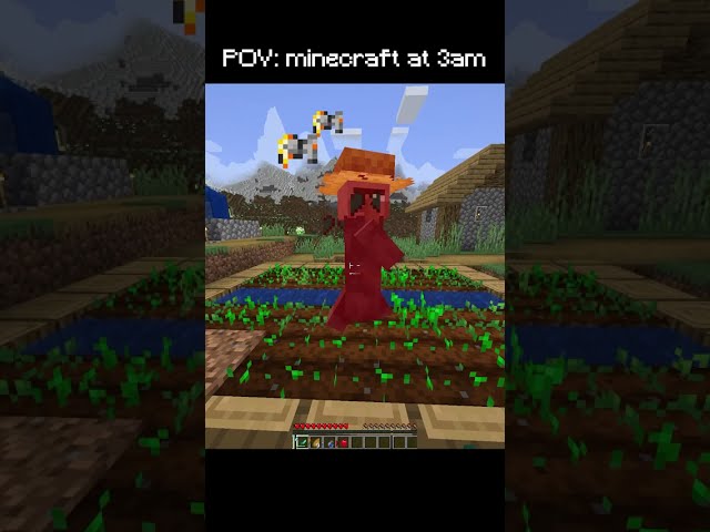 minecraft at 3am  #minecraft #shorts