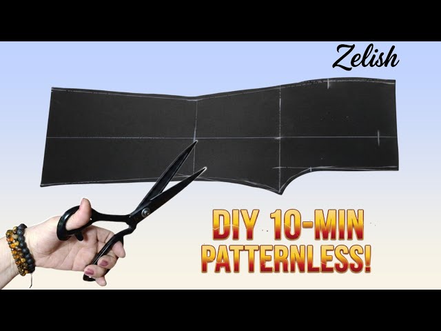 ANYONE CAN SEW! Flared Pants Tutorial: No Pattern, Custom Fit For All Sizes ✂️