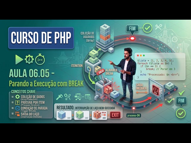 PHP Course - Stopping Execution with BREAK