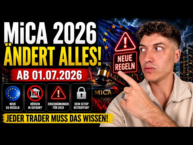 Crypto alert: Your exchange may face restrictions starting in July! (MiCA 2026)