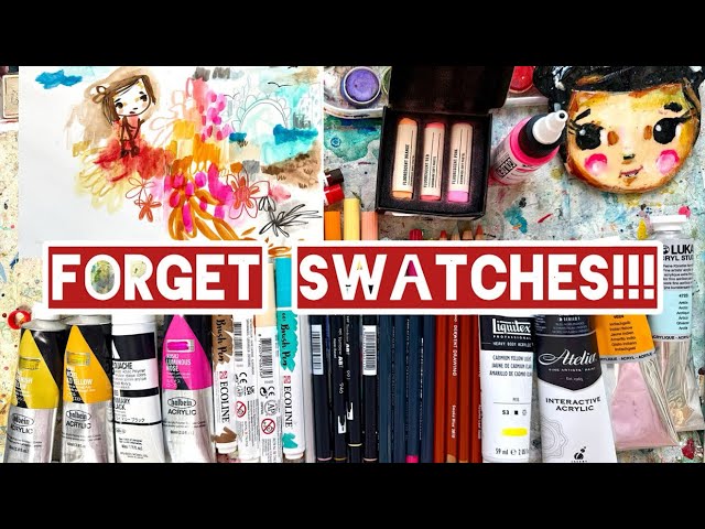 The Best Way to Test New Art Supplies? Make Art! 🎨 | Jackson’s Art Haul