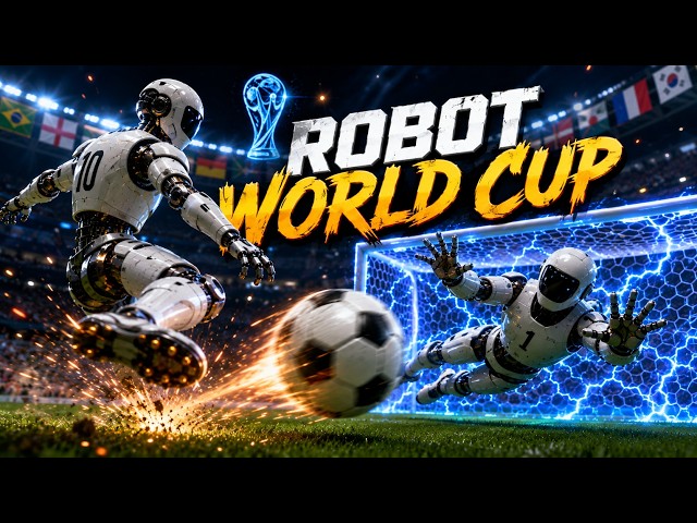 Humanoid Robots Take Penalty Kicks?! [8K VR180]