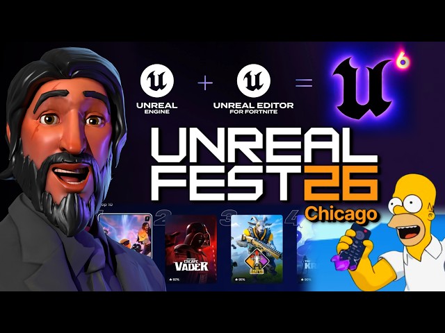 UE6 RELEASE DATE, Simpsons, Discover Revamp & the FUTURE of UEFN (Unreal Fest 2026 Breakdown)