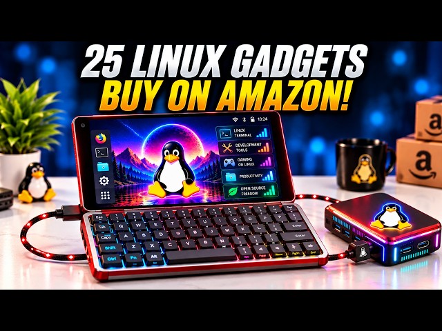 25 Linux Gadgets Every Linux User NEEDS in 2026!