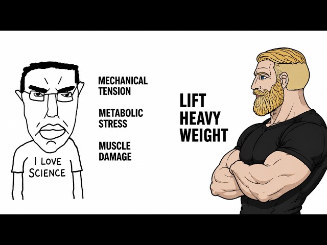 Nobody actually knows what makes muscles grow. Fortunately, it doesn't matter.