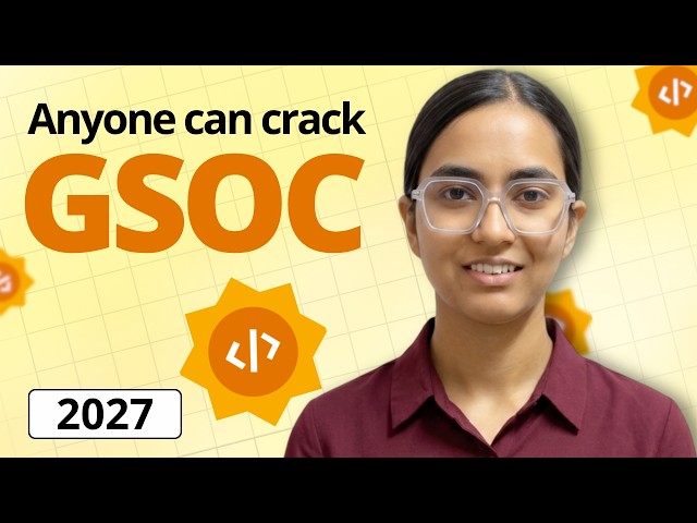 GSoC 2027 Roadmap: Start in October, Not March