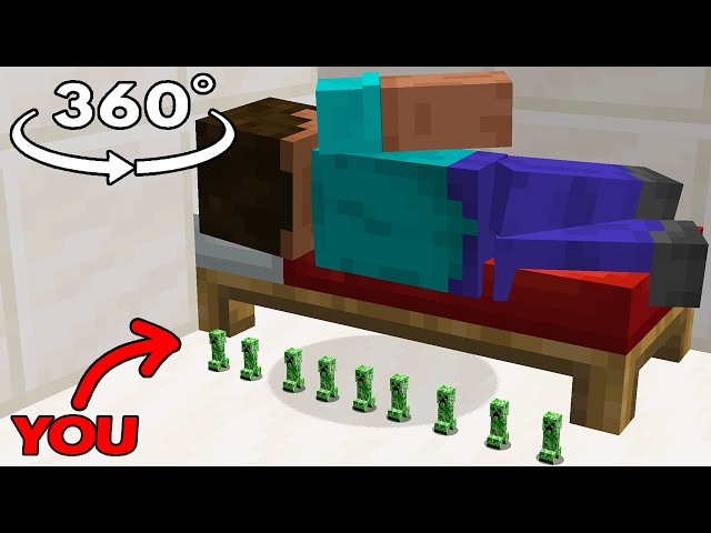 360° POV: You're the MONSTER under MY BED