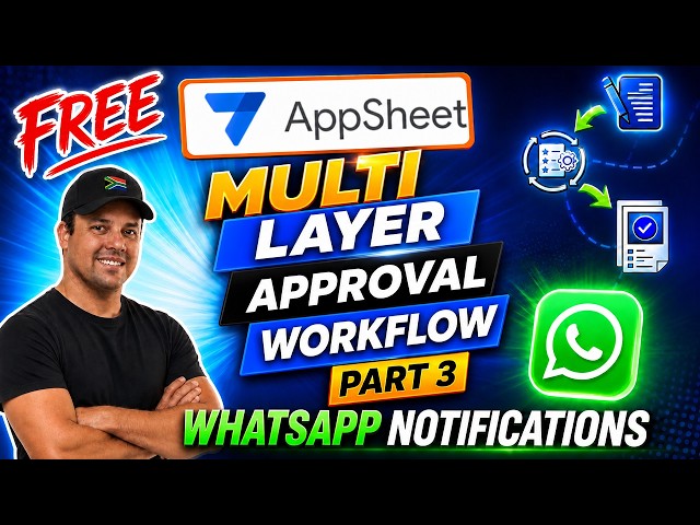 AppSheet WhatsApp Notifications | Send Automatic WhatsApp Messages with a FREE API #nocode #free